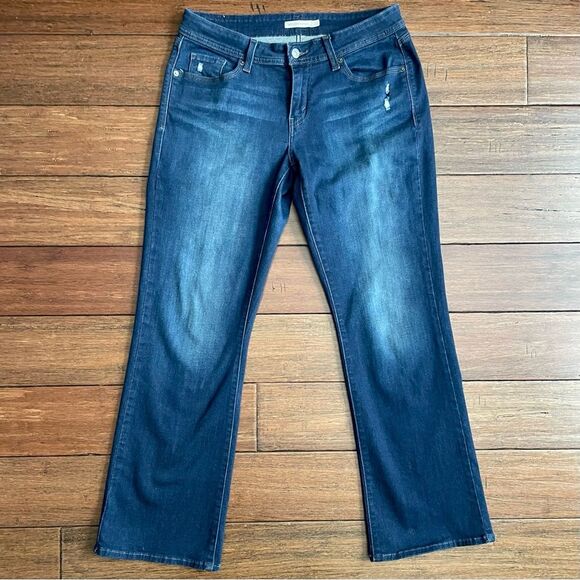 Levi's 529 Curvy Bootcut Jeans Indigo Size 31 - Picture 3 of 13